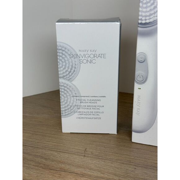 Mary Kay Skinvigorate Sonic Facial Cleansing Brush Head Skin Care System - Picture 4 of 11